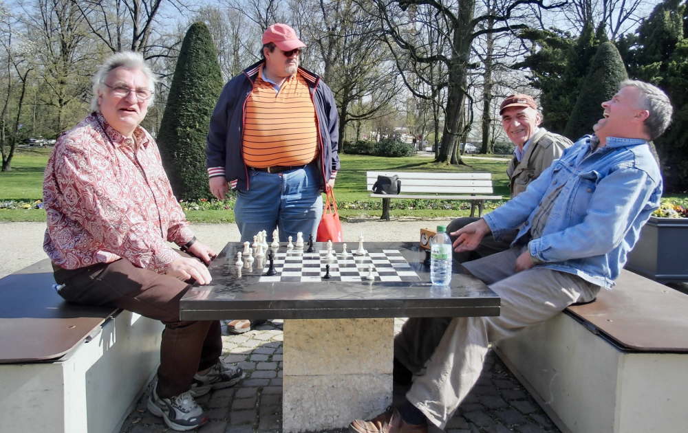 Sieg und Niederlage - Die Schachspieler